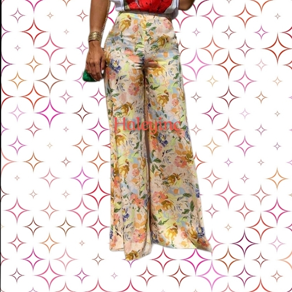 Zara floral pant - Picture 8 of 12